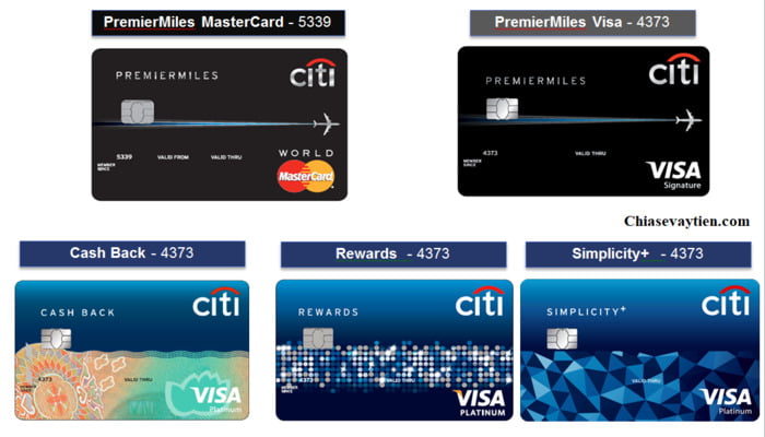 Thẻ tín dụng ngân hàng Citibank